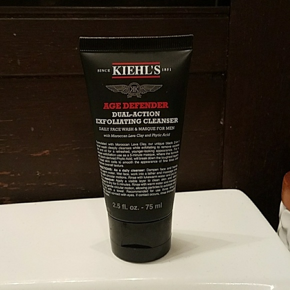 kiehl's age defender exfoliating cleanser